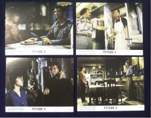 PSYCHO 2 MINT ORIGINAL LOBBY CARD SET OF 8 1983 ANTHONY PERKINS