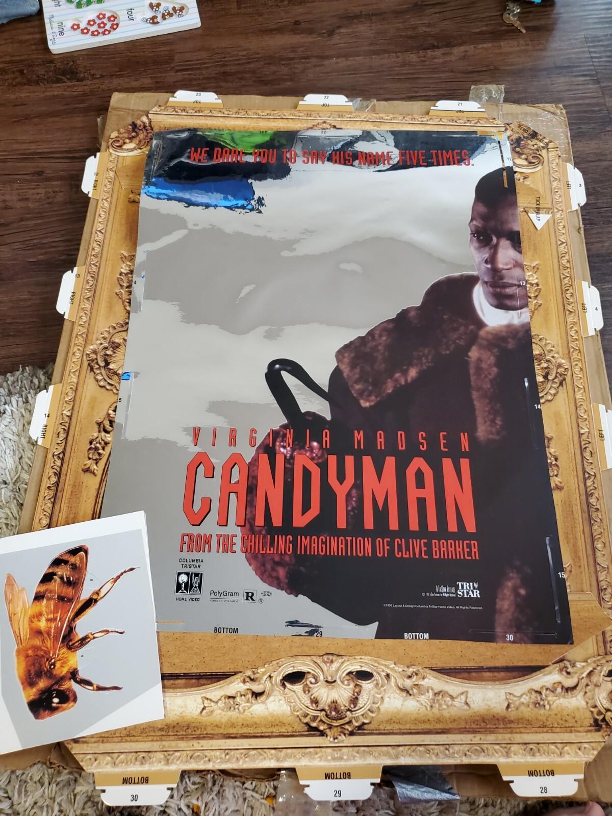 Candyman Mirror Standee Wall Hanging Promotional 1992
