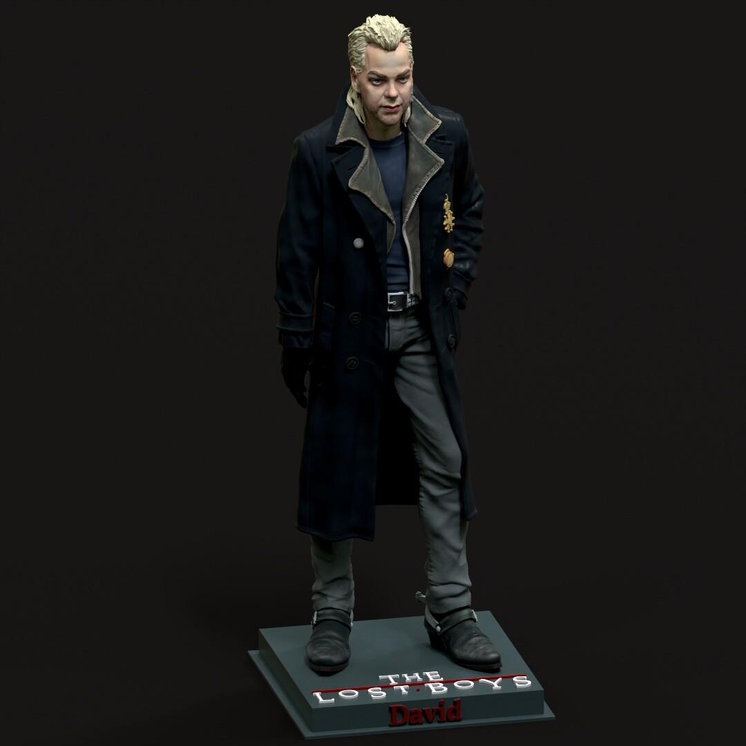 The Lost Boys - David - Resin Model Kit - 3DPrint - 1/10,  1/8, 1/6, Scale