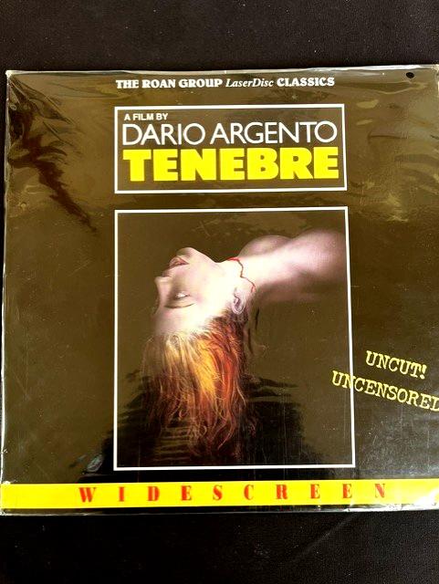 Dario Argento's TENEBRE aka UNSANE-1982 Unrated Roan Laser Disc Uncut-Uncensored