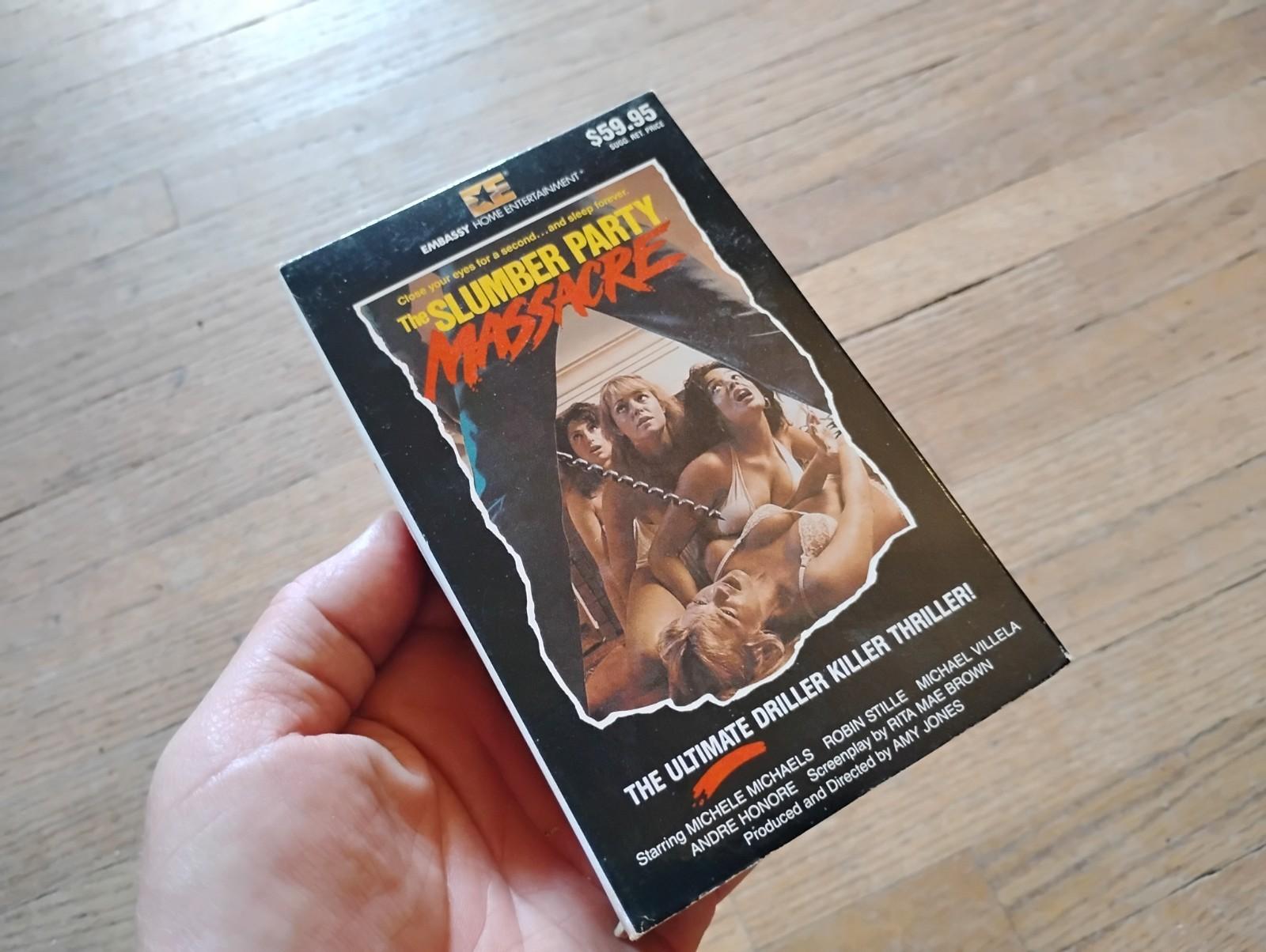 BETAMAX The Slumber Party Massacre Beta NOT VHS RARE 1982  Cult Horror 