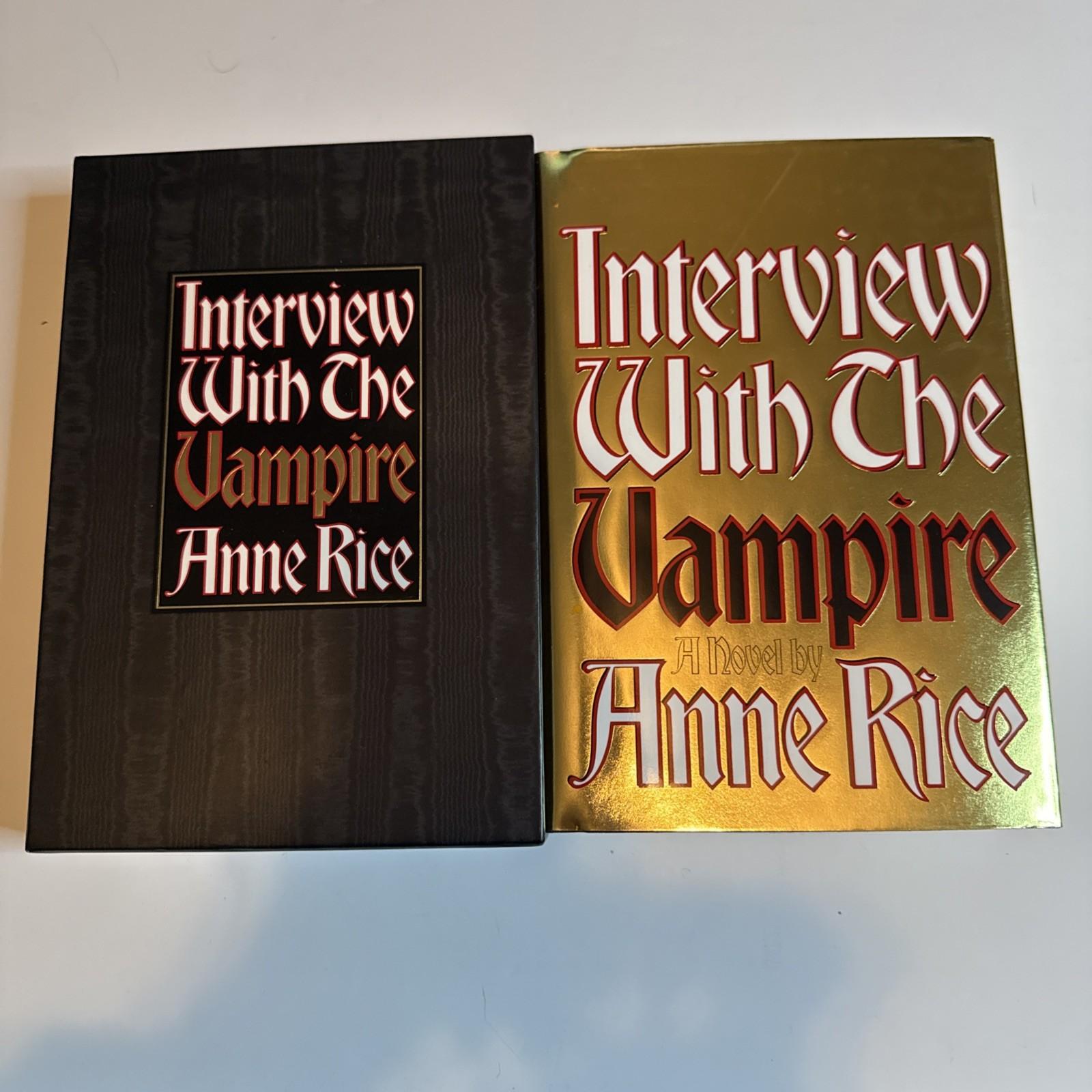 Interview with the Vampire 20th Anniversary Ed., Signed, in Slipcase