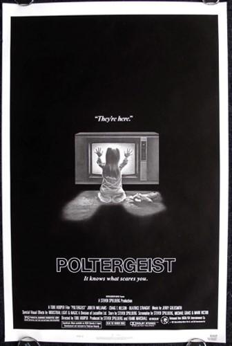 POLTERGEIST ORIGINAL ROLLED UNUSED 27X41 RARE MOVIE POSTER 1982 JOBETH WILLIAMS