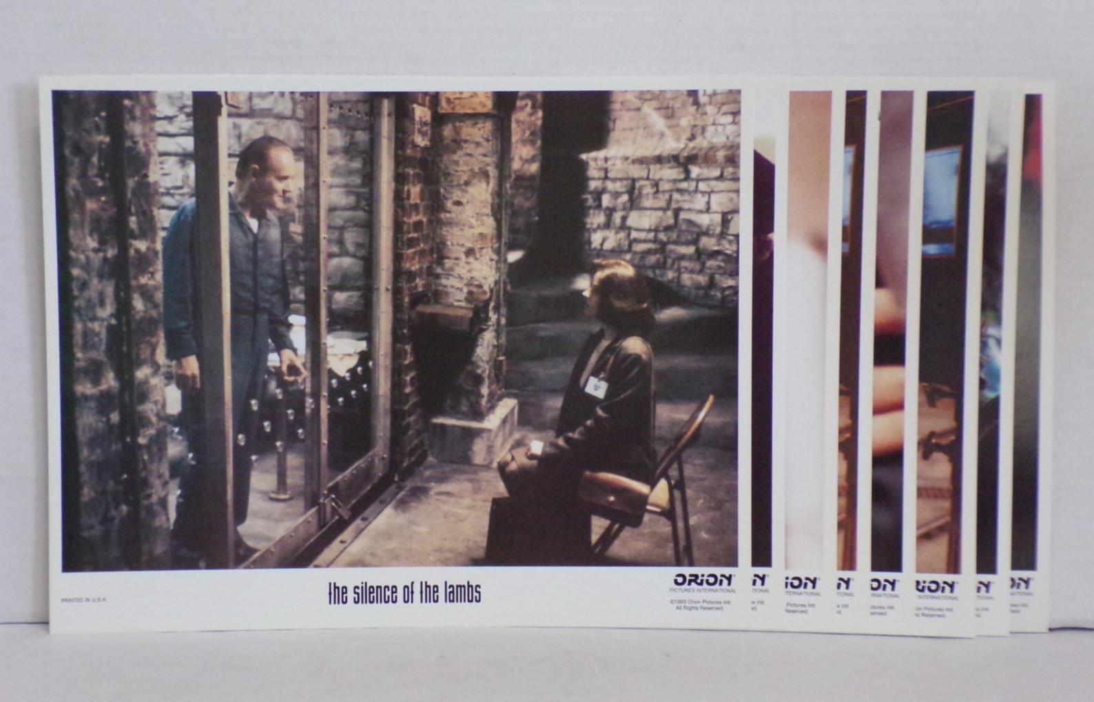 Silence of the Lambs 1989 Hopkins Original 11x14 Lobby Card Set of 8 031826WT-19