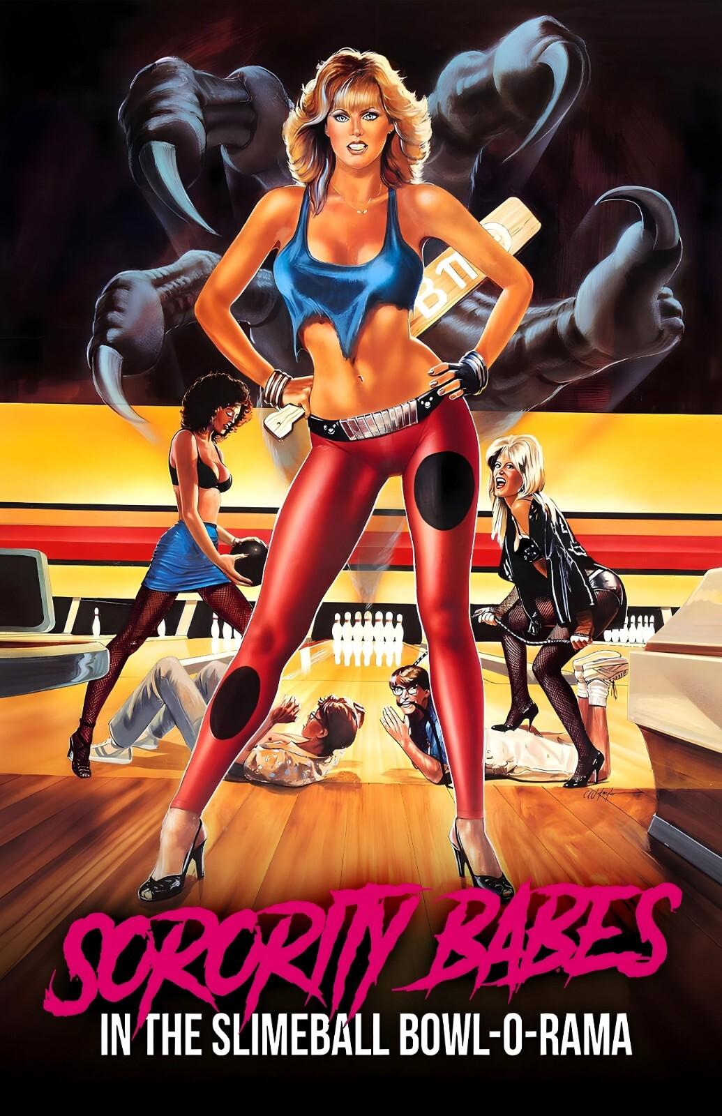 Sorority Babes in the Slimeball Bowl-O-Rama 1988 Movie Poster Wall Art
