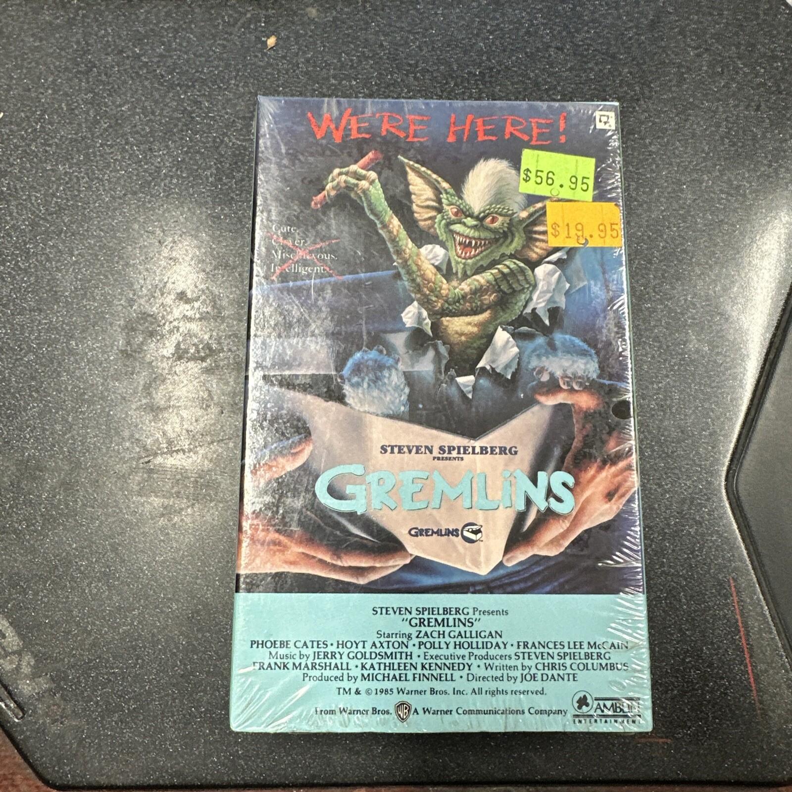 GREMLINS Betamax (NOT VHS) 1985 SEALED NEW VERY RARE Beta Max