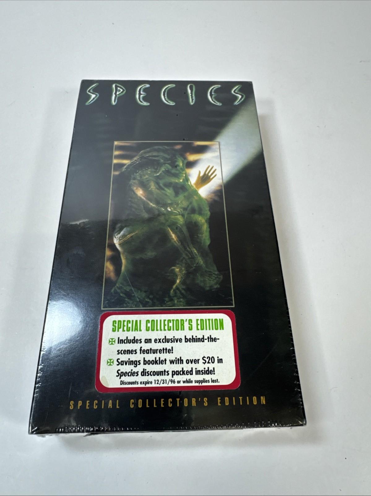 Species VHS, 1995, Special Edition New Sealed