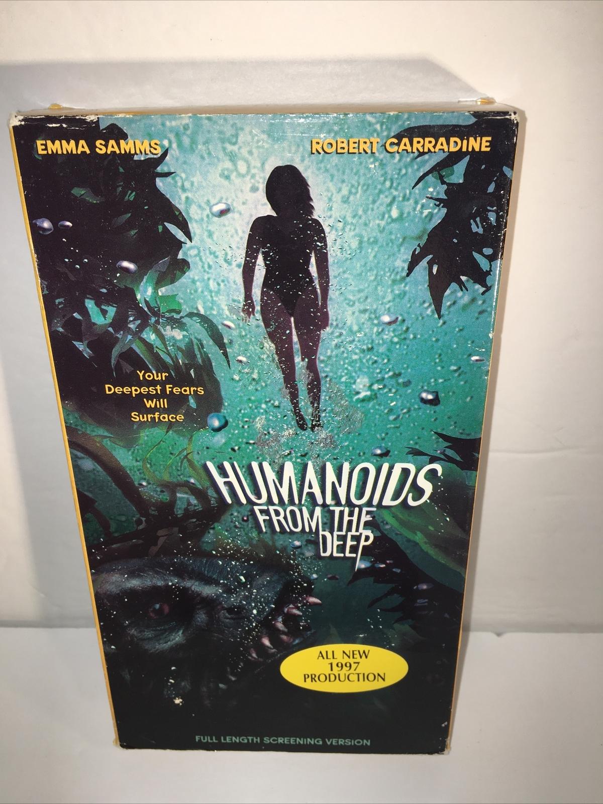 Humanoids From The Deep VHS 1996 Roger Corman DEMO PROMO SCREENER TESTED RARE