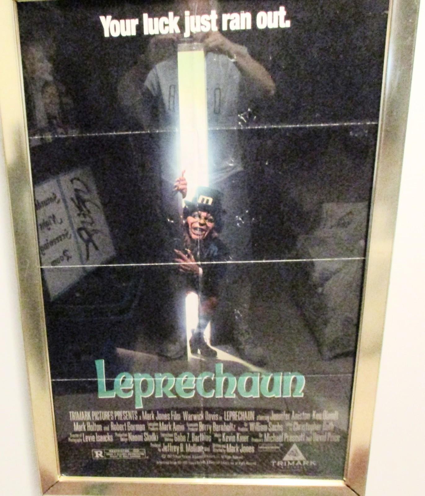 ORIGINAL THREATRICAL MOVIE POSTER LEPRECHAUN