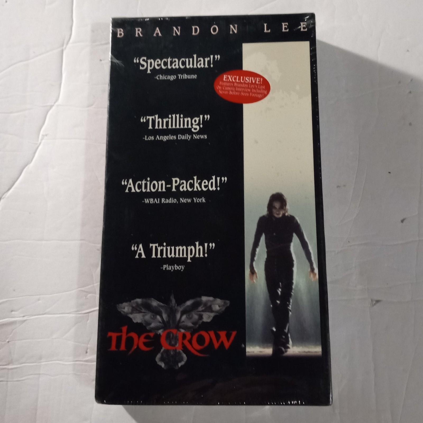 Vintage 1994 The Crow VHS - Sealed - Brandon Lee - Buena Vista