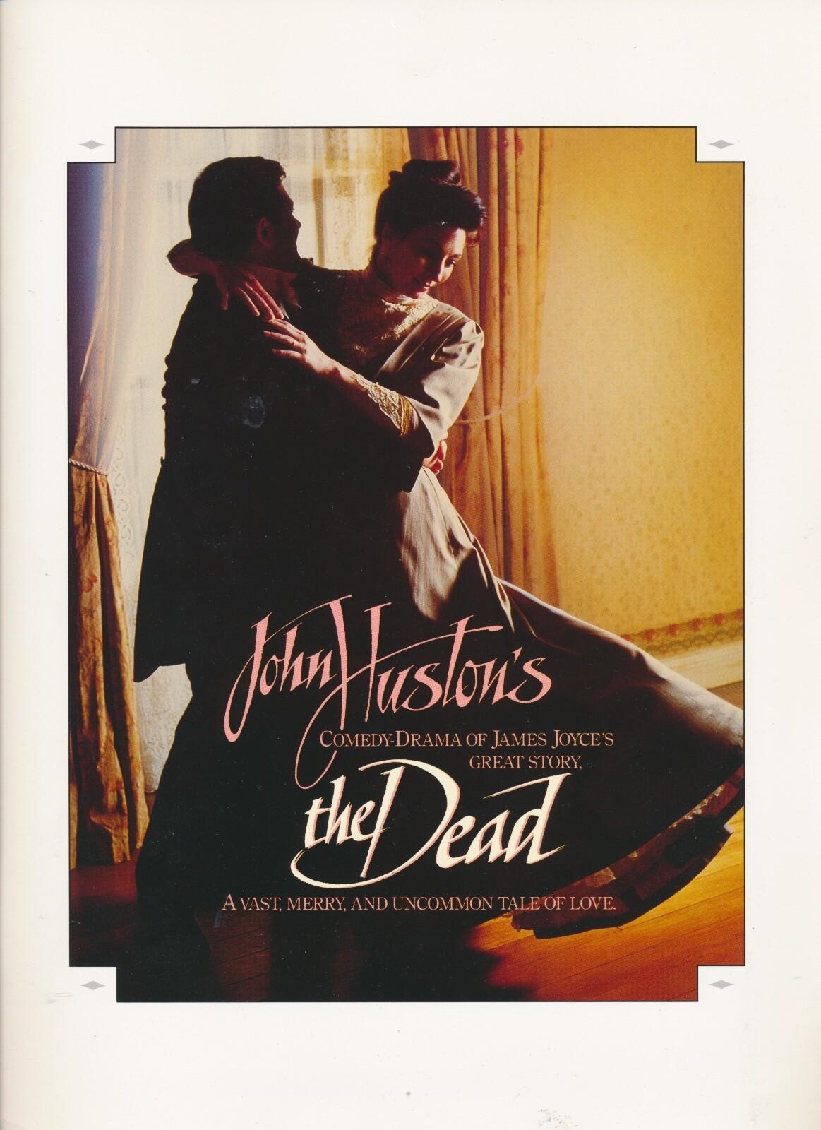 The Dead (1987) - Original Movie Press Kit w/Photos & Notes
