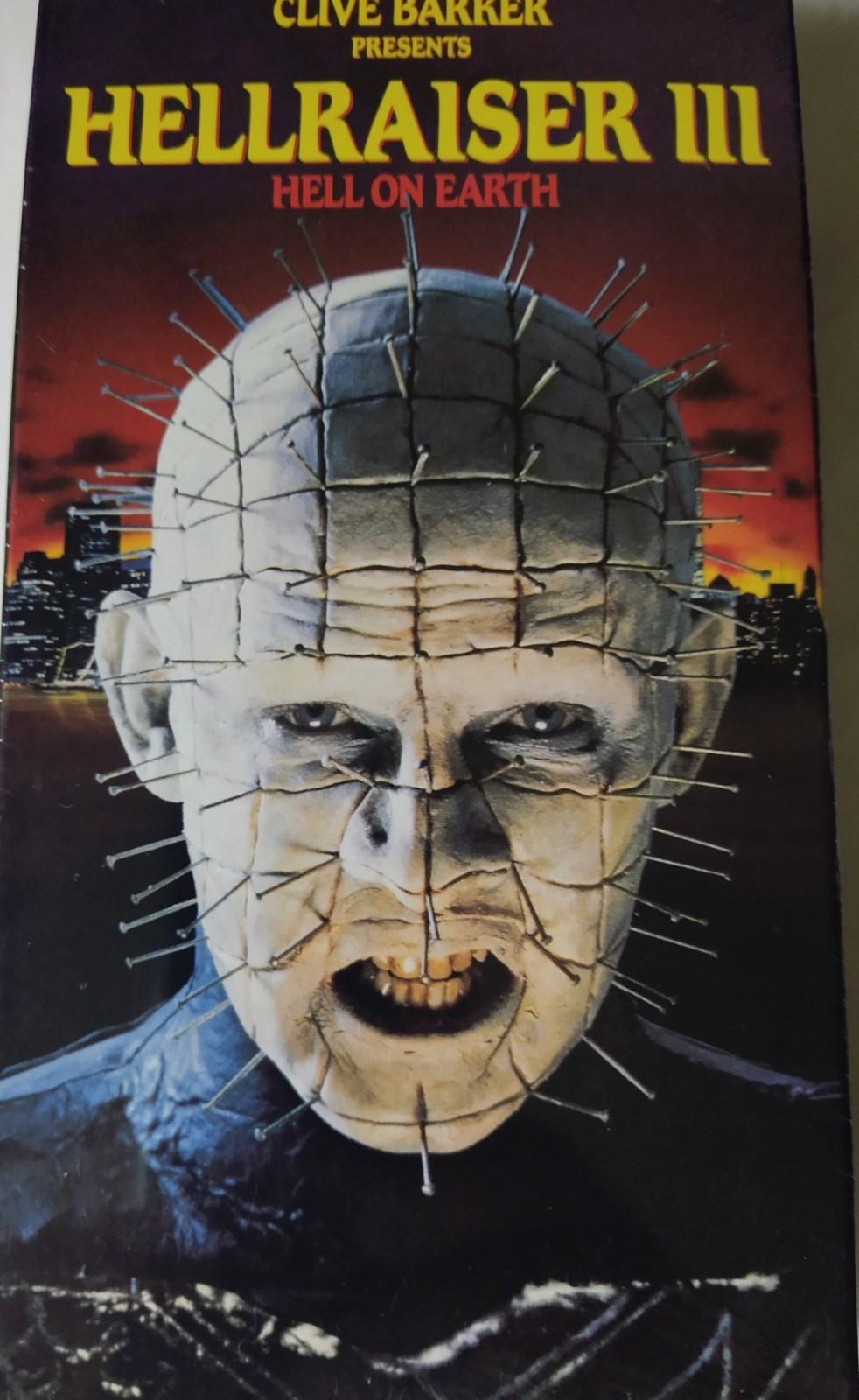 Hellraiser III : Hell On Earth VHS Factory Sealed 1992 Limited Release Horror