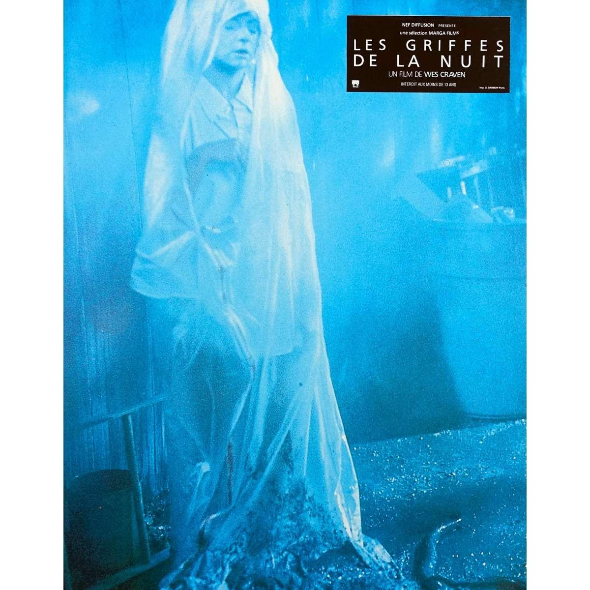 NIGHTMARE ON ELM STREET Original Lobby Card N3 - 9x12 in. - 1985 - Wes Craven, R