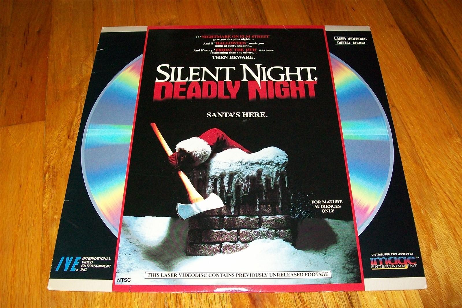 SILENT NIGHT, DEADLY NIGHT Laserdisc LD VERY GOOD CONDITION VERY RARE GREAT FILM