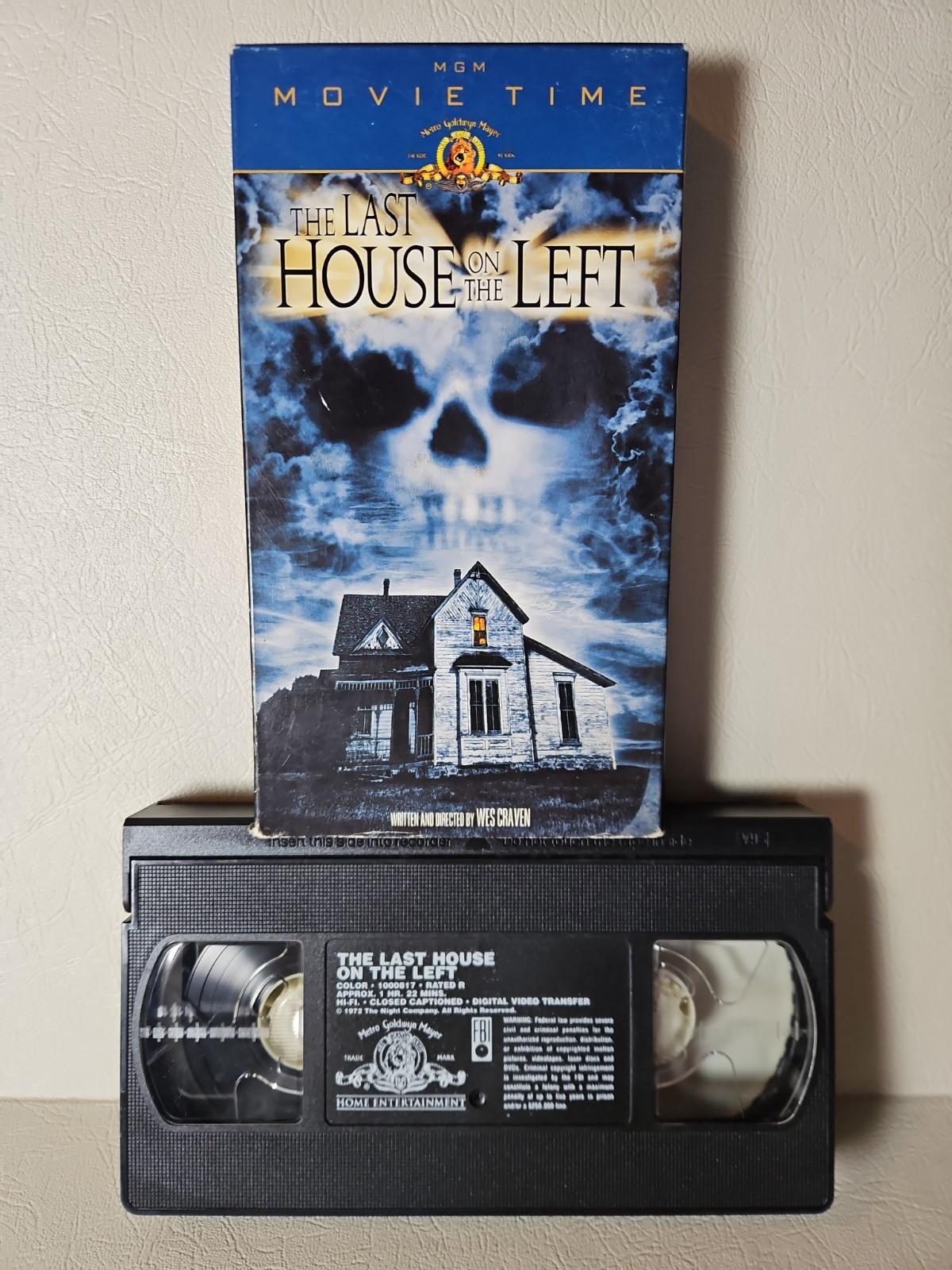 The Last House on the Left VHS 1972 Vintage Horror Cult Wes Craven Original 
