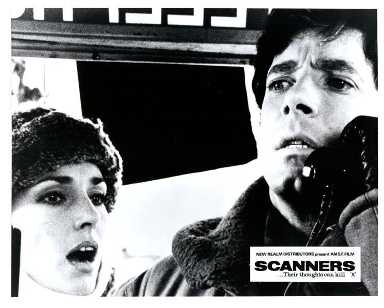 Scanners Original Lobby Card Stephen Lack Jennifer O'Neill 1981David Cronenberg