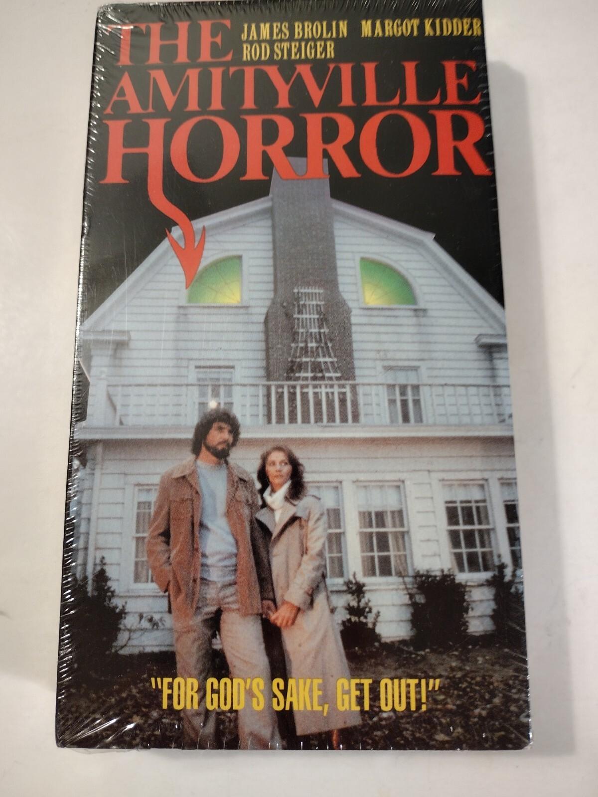 THE AMITYVILLE HORROR VHS video tape FACTORY SEALED Store UPC sticker original