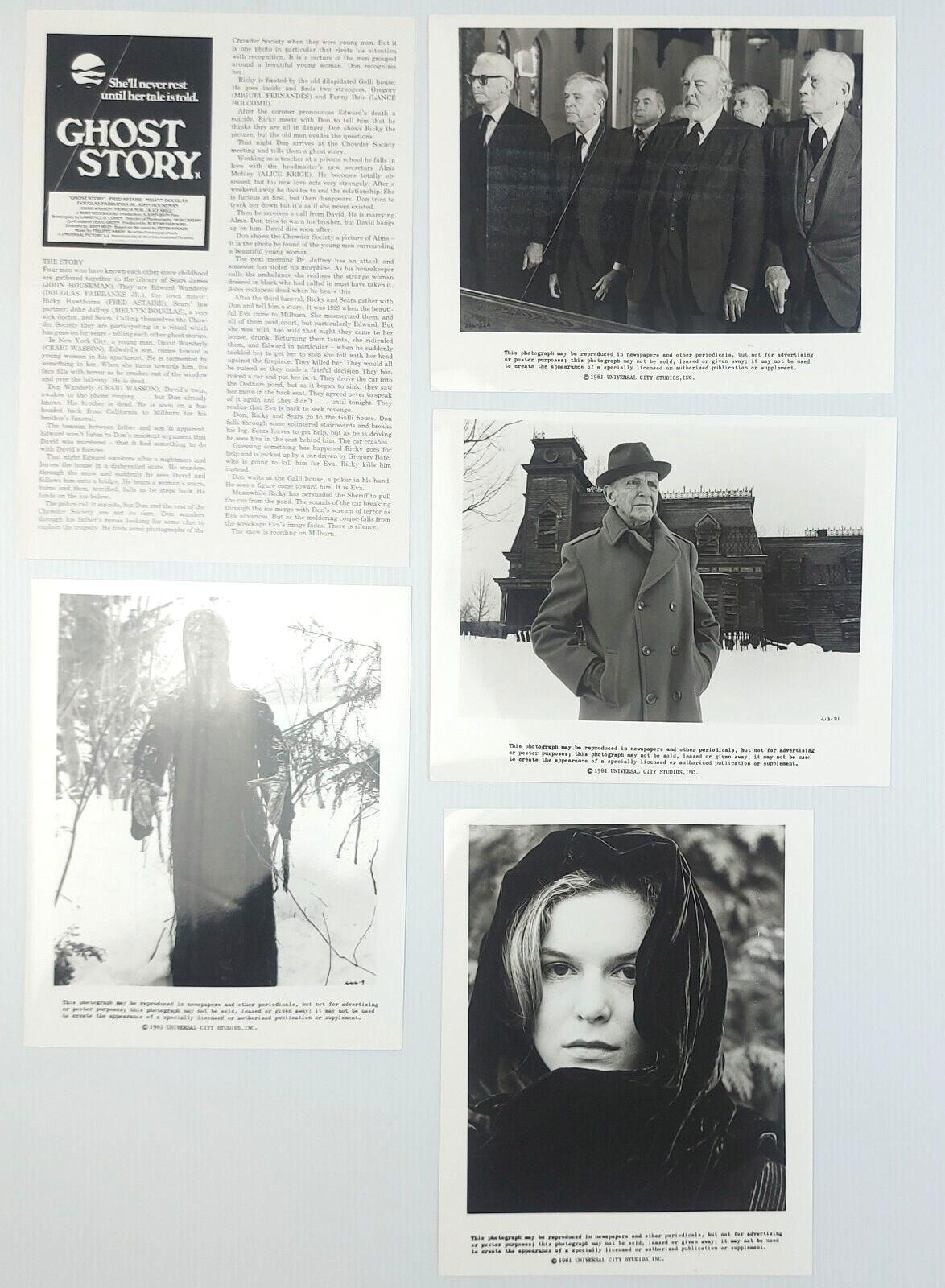 GHOST STORY ORIGINAL UK PUBLICITY PRESS KIT STILLS 1981