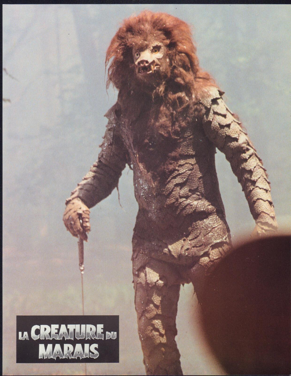 SWAMP THING original 1982 lobby card movie poster WES CRAVEN