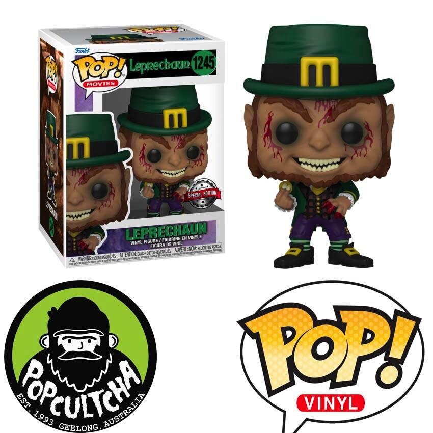 Leprechaun (1993) - Lubdan The Leprechaun Bloody Pop! Vinyl Figure "New"