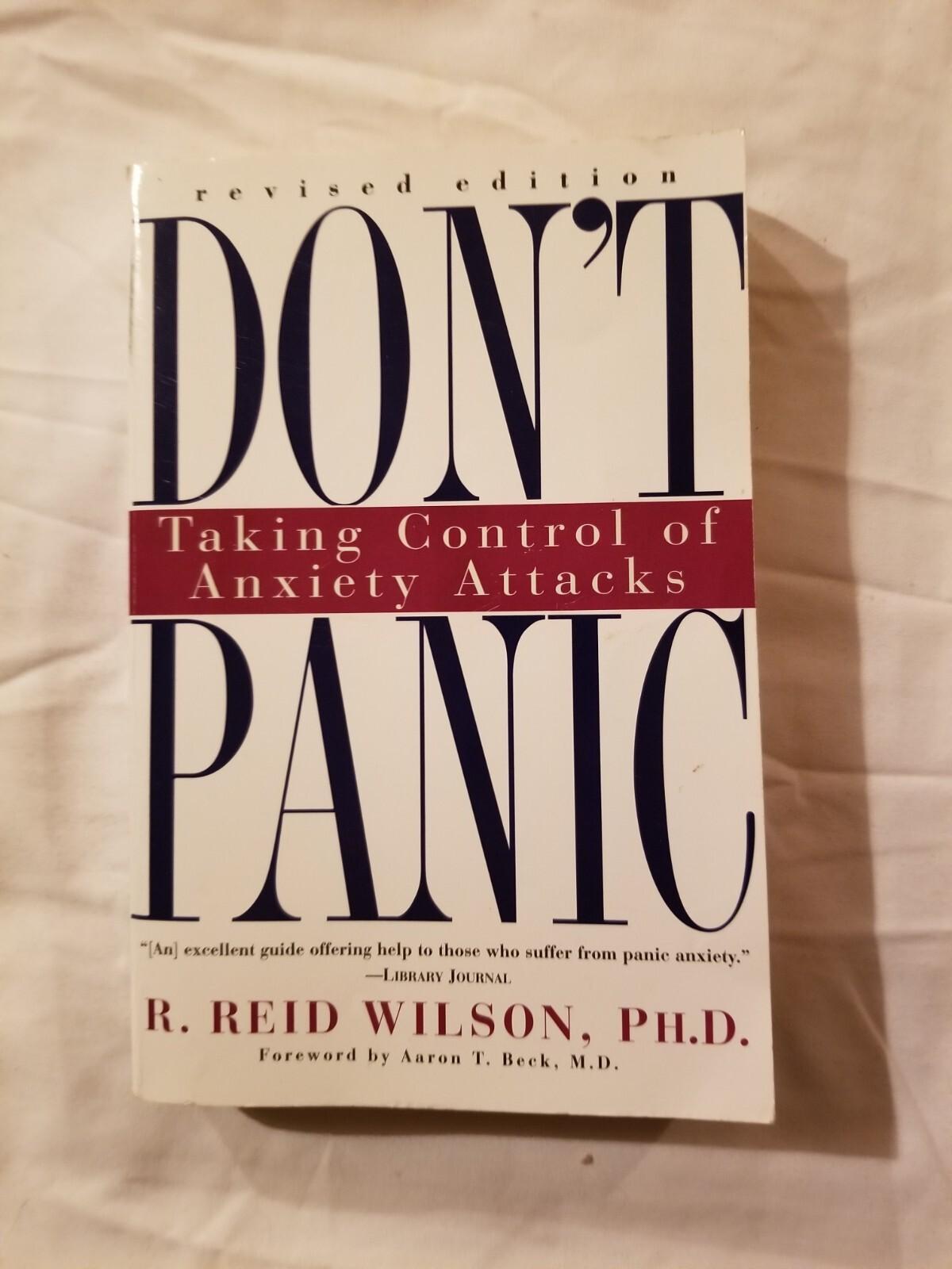 📚 VINTAGE 📚 Don't Panic Revised Edition 📚 By Reid Wilson 📚 Paperback 📚