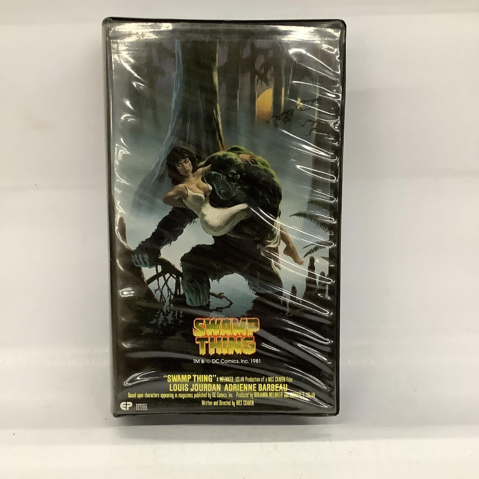Swamp Thing (1982) BETA BETAMAX (NOT VHS) Louis Jourdan Horror Sci Fi RARE