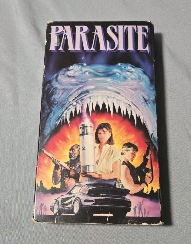 Very Rare PARASITE VHS 1982 Movie Tape Demi Moore Cult Horror Sci-Fi HTF OOP