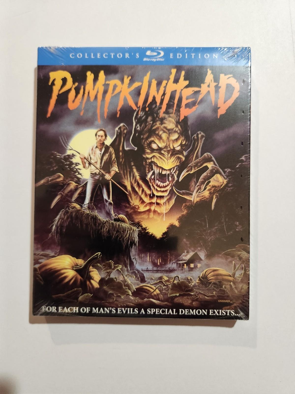 PUMPKINHEAD BLU-RAY Scream Factory W/ SLIPCOVER RARE New Promo