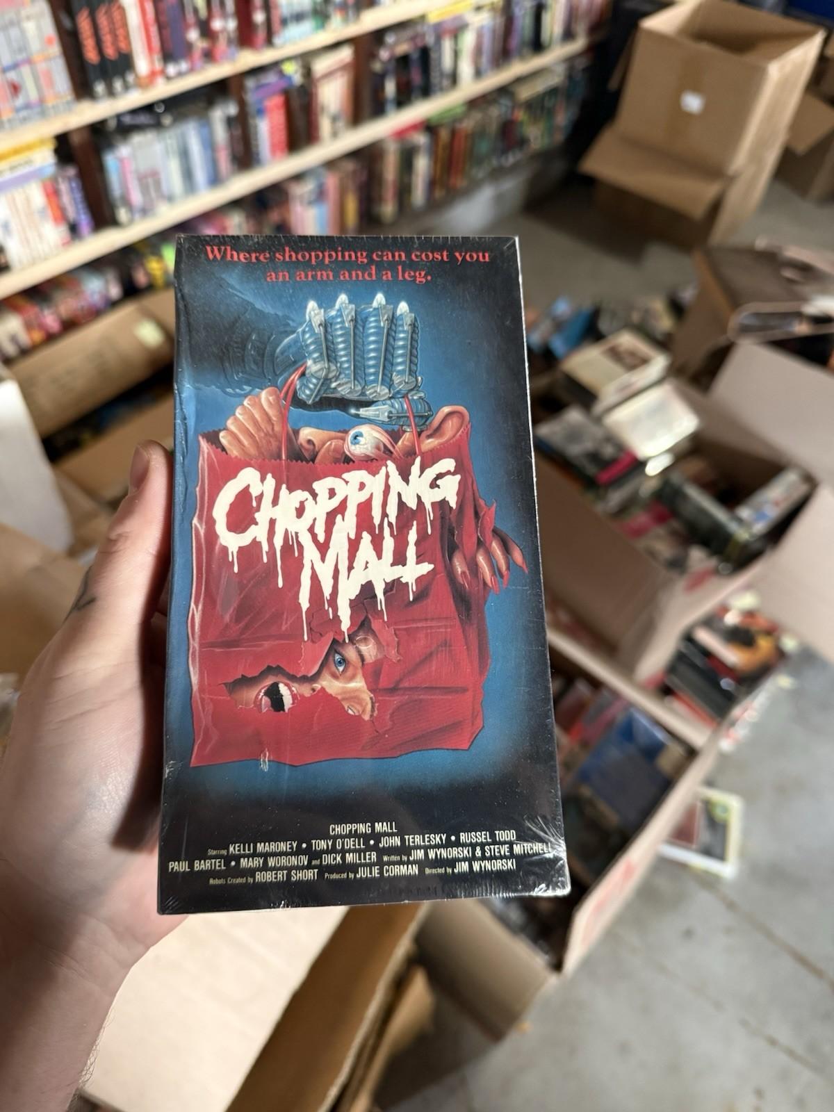 Chopping Mall Beta Not VHS Rare Horror Sealed Brand New Lightning Video