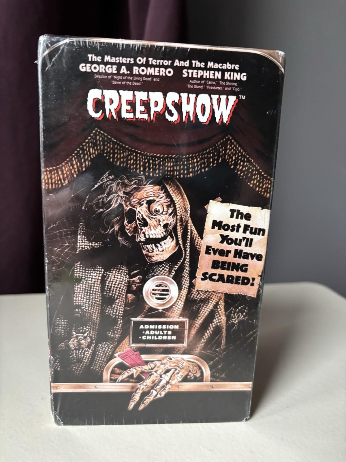 SEALED Creepshow VHS 1982 1999 WHV Watermark George Romero Stephen King
