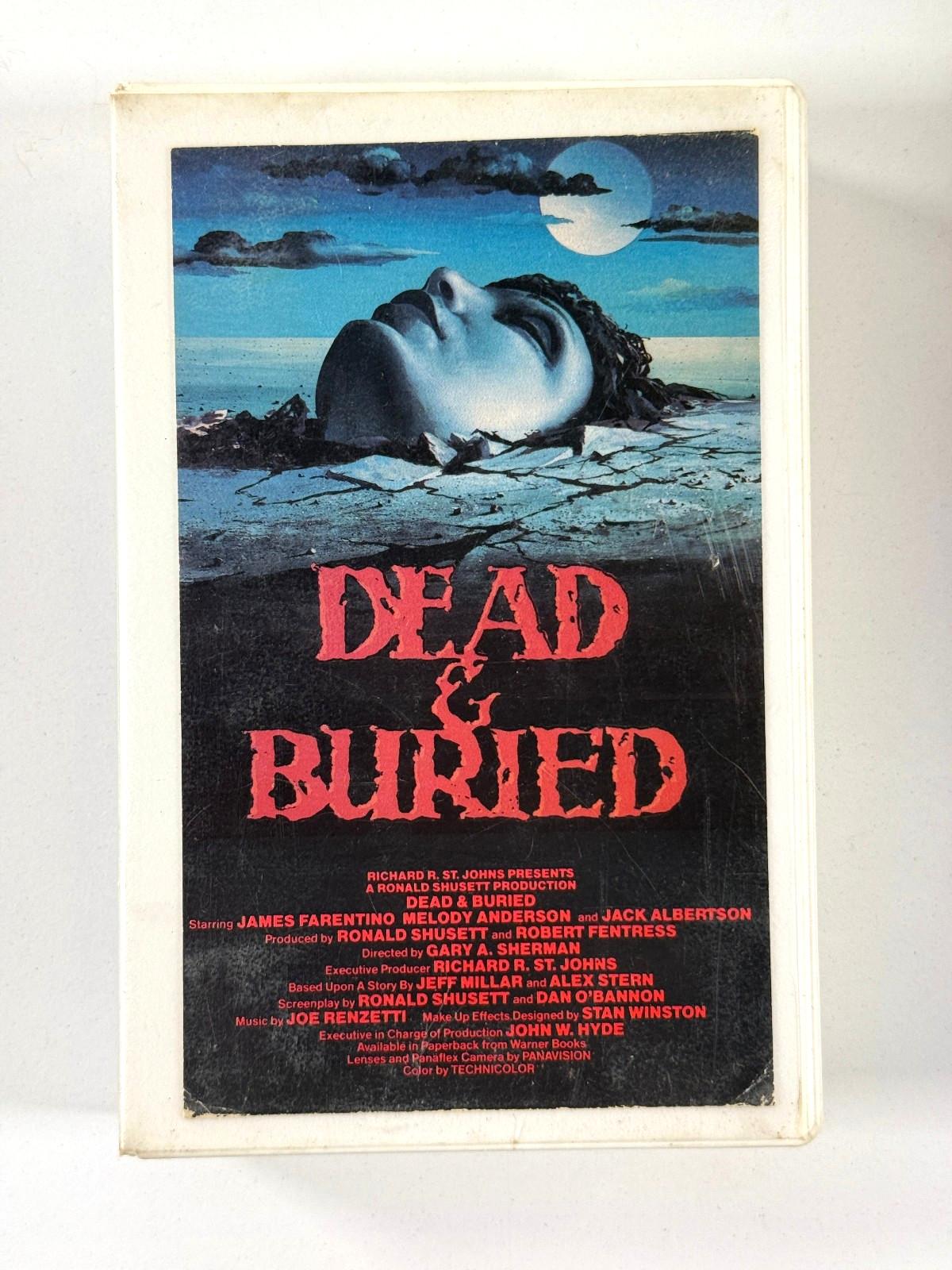 vtg 1981 BETA Tape DEAD & BURIED horror NOT VHS betamax 
