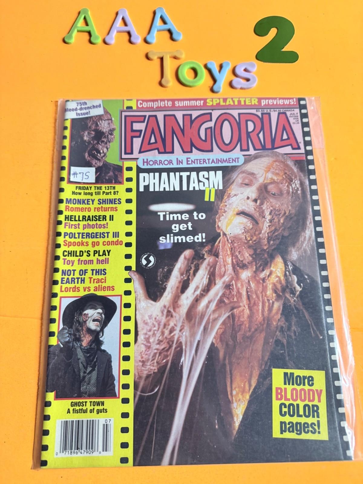 FANGORIA #75 PHANTASM 2 HELLRAISER 2 CHILD’S PLAY