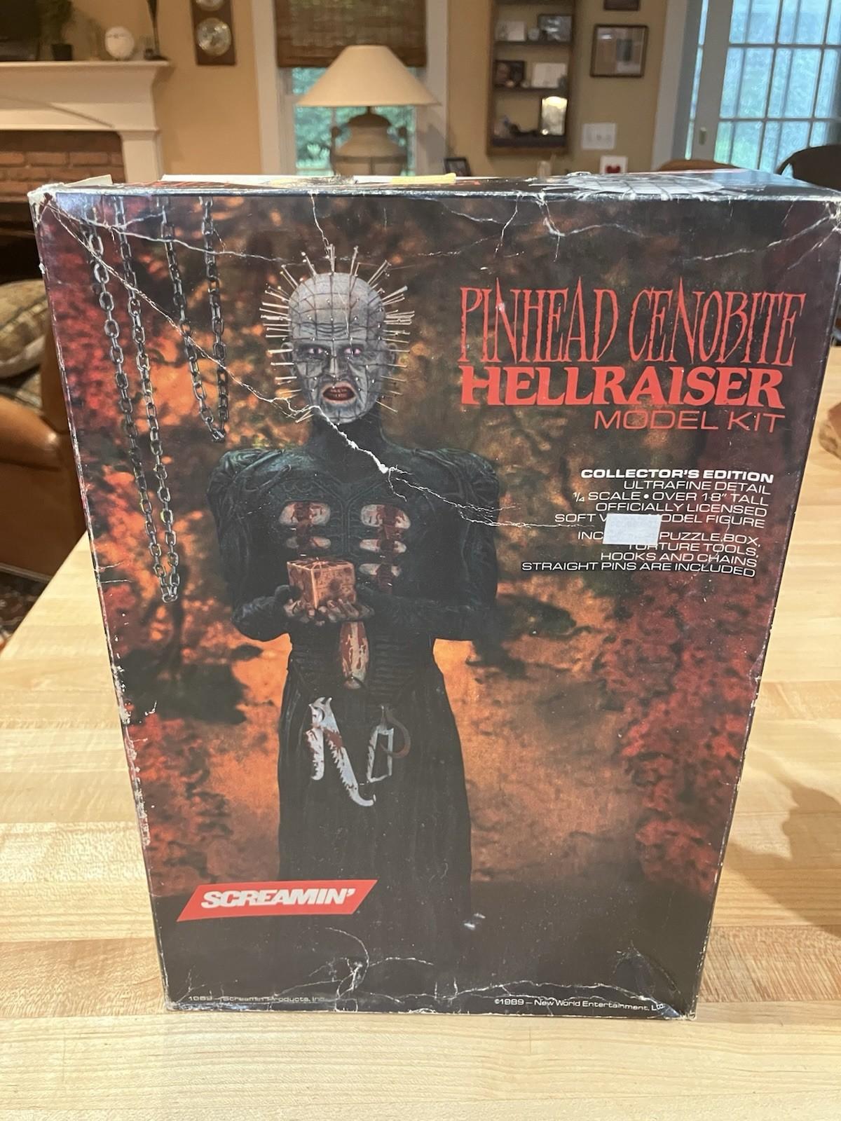 HELLRAISER PINHEAD CENOBITE 1989 SCREAMIN  MODEL KIT RARE!!!!!