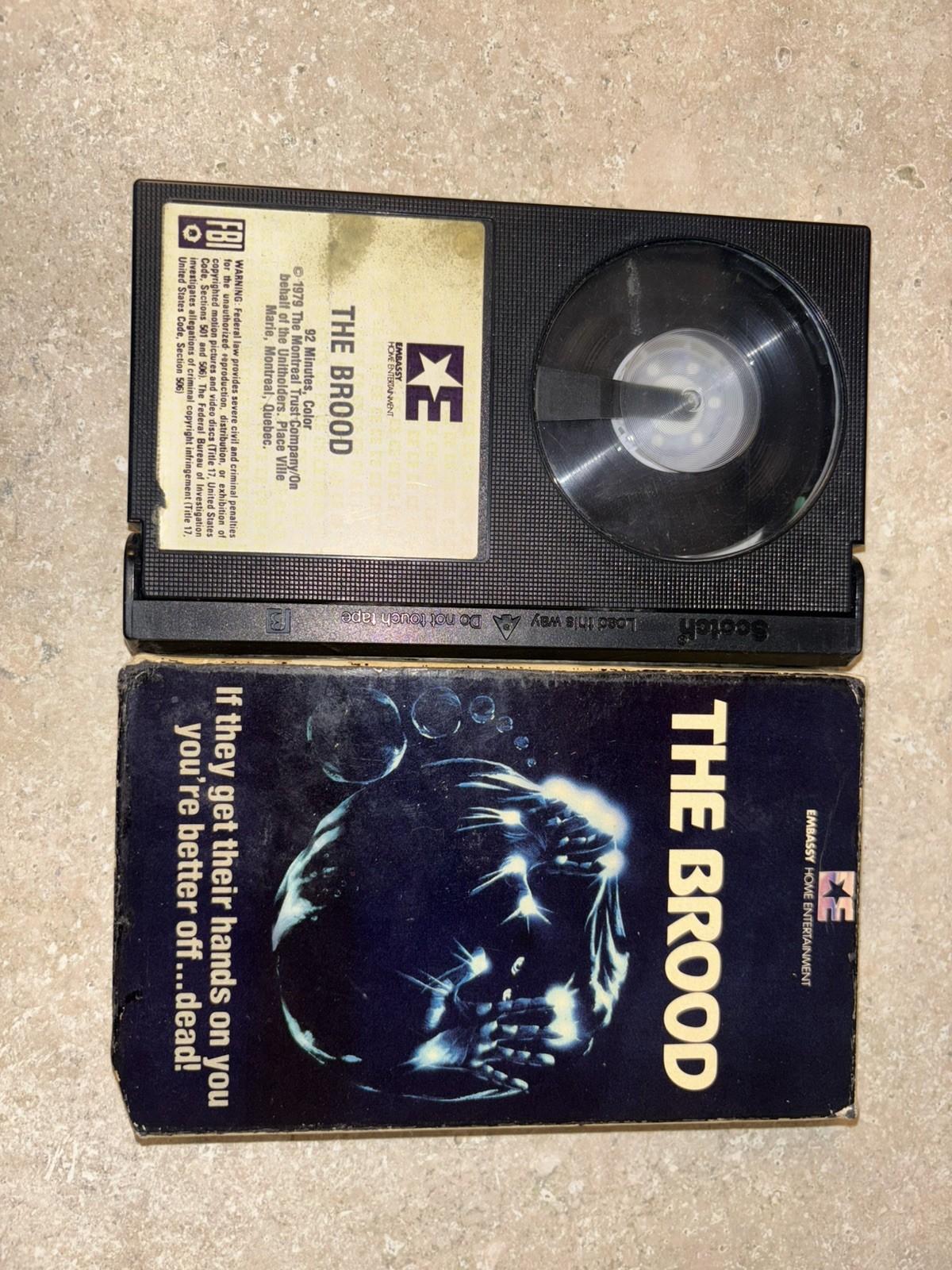 The Brood (Betamax Horror, 1979 Embassy) Beta NOT VHS David Cronenberg 