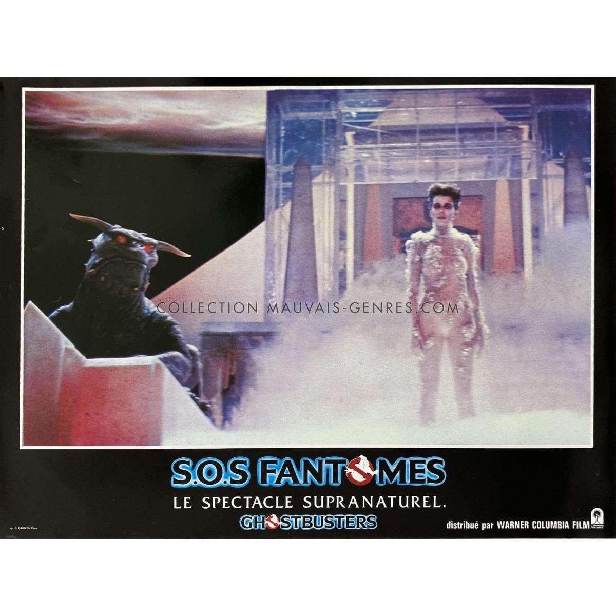 GHOSTBUSTERS French Lobby Card N05 - 12x15 in. - 1984 - Ivan Reitman, Bill Murra
