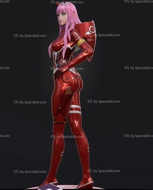 Zero Two Resin Model Kit Massive! 16in Tall 