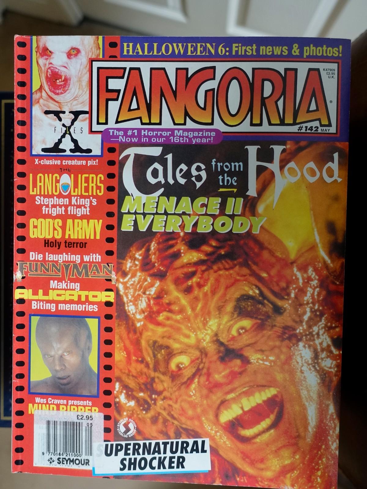 Fangoria # 142 May 1995 - Alligator 1981, Langoliers, Tales from the Hood