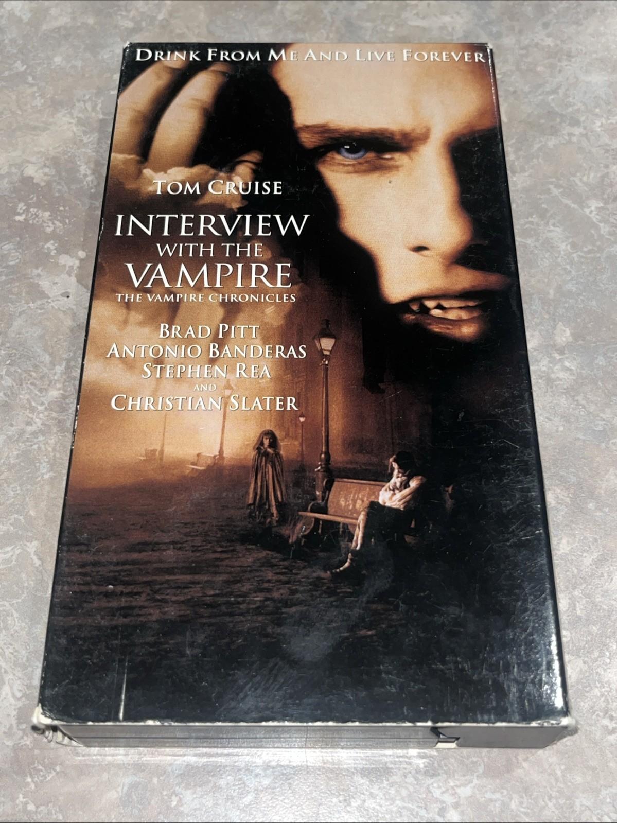Interview with a Vampire VHS Video 1994 ***Vintage Rare Tested & Working***
