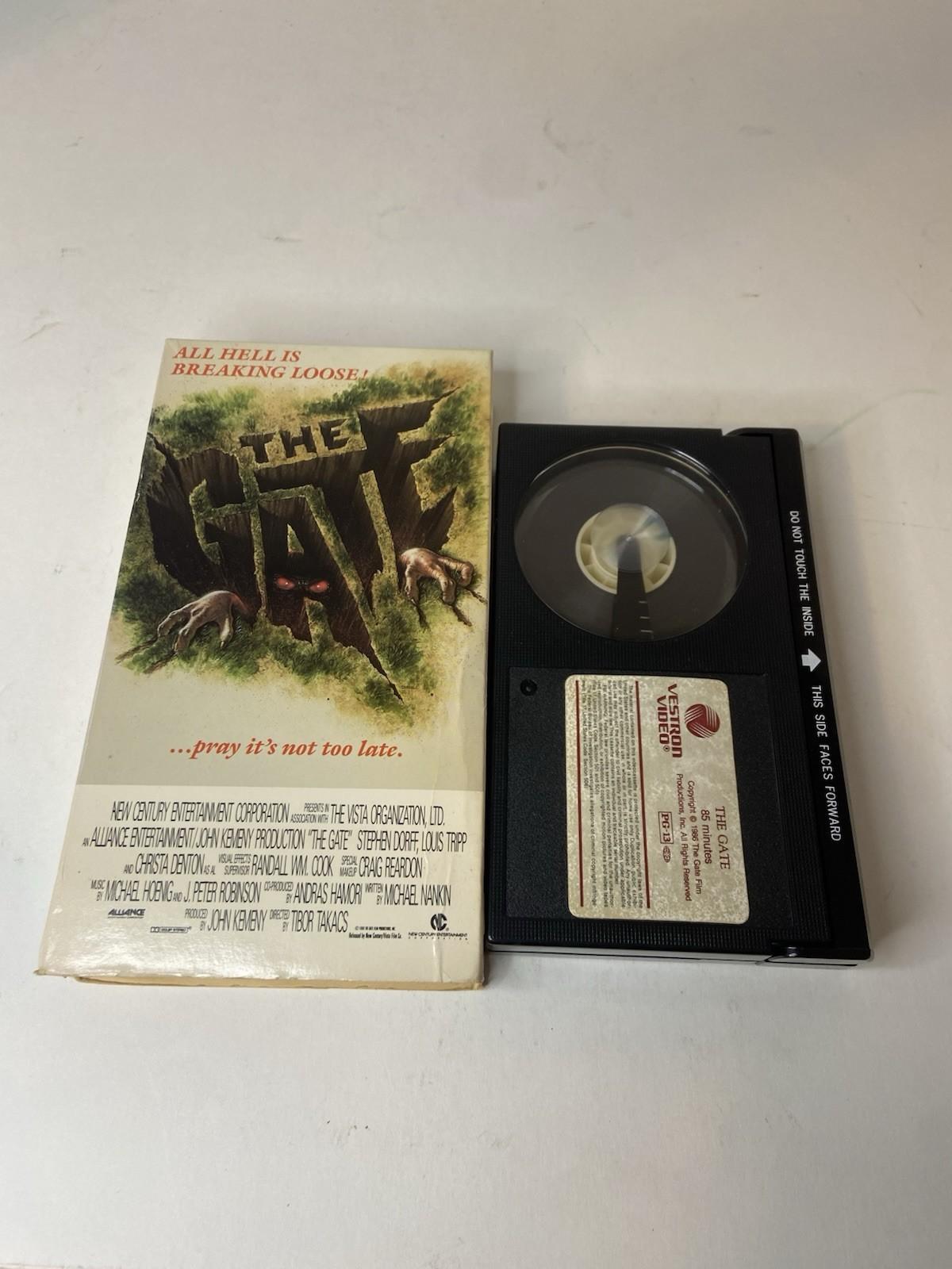 The Gate Betamax Movie 1986 Horror Film HTF