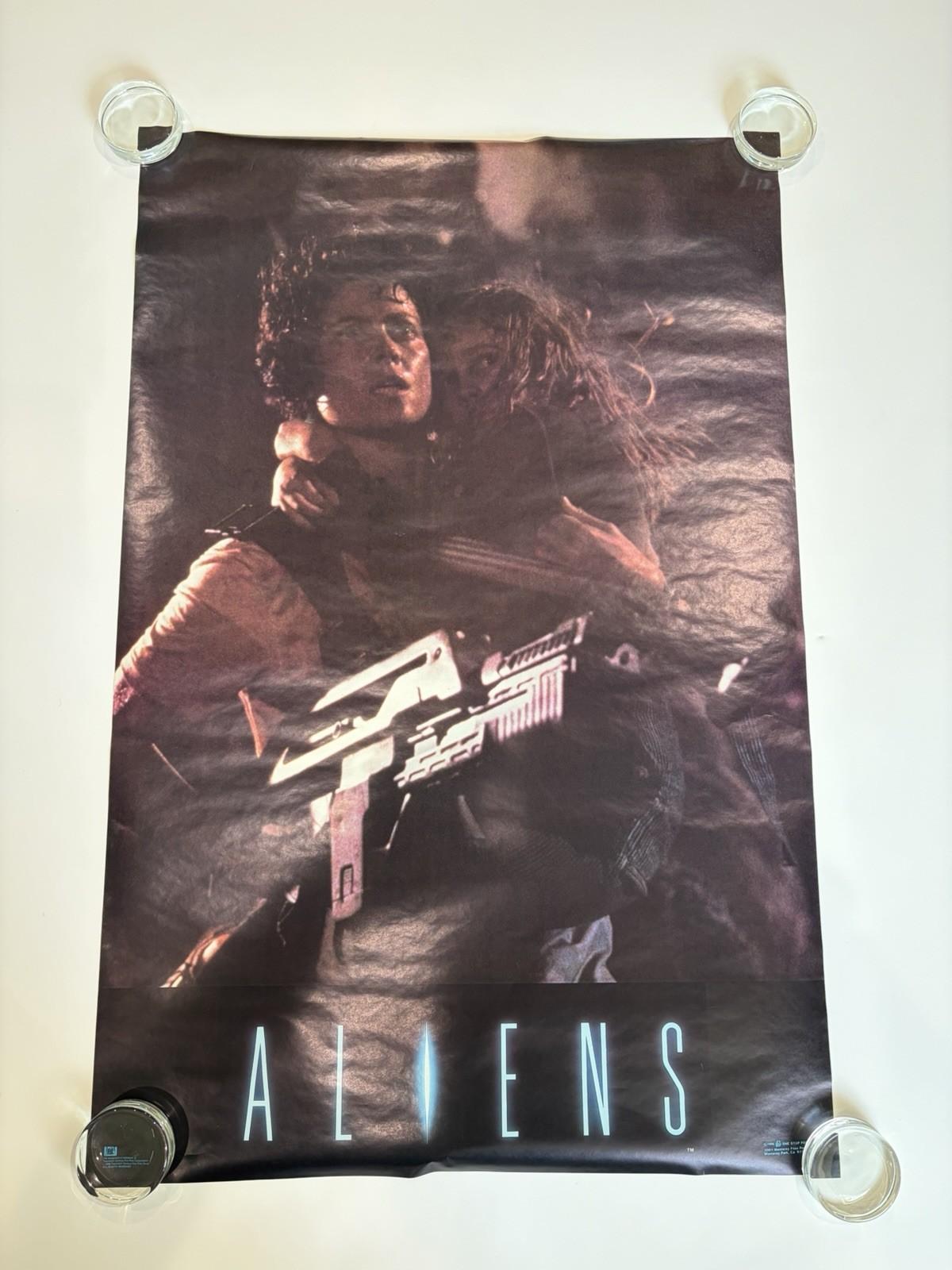 Aliens Poster 1986 One Stop Posters Ripley Vintage RARE Movie Promo
