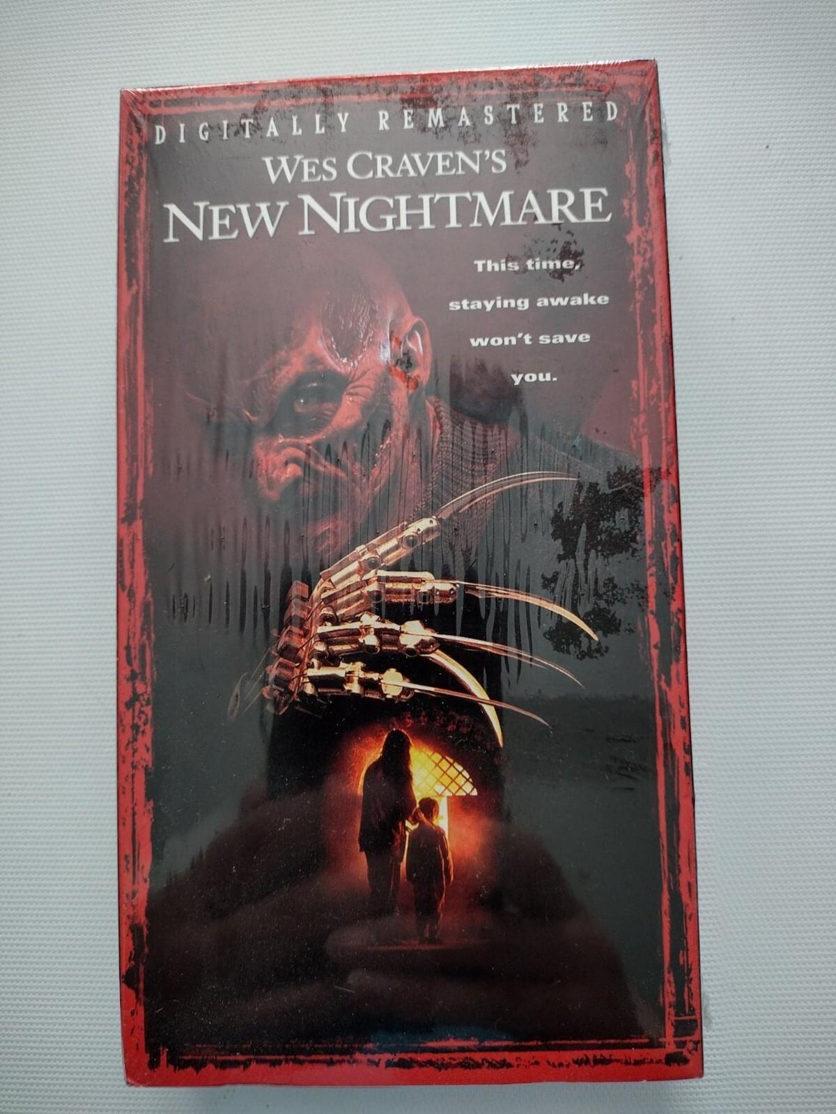 Wes Cravens New Nightmare (VHS, 1994 1995) Freddy - BRAND NEW FACTORY SEALED!