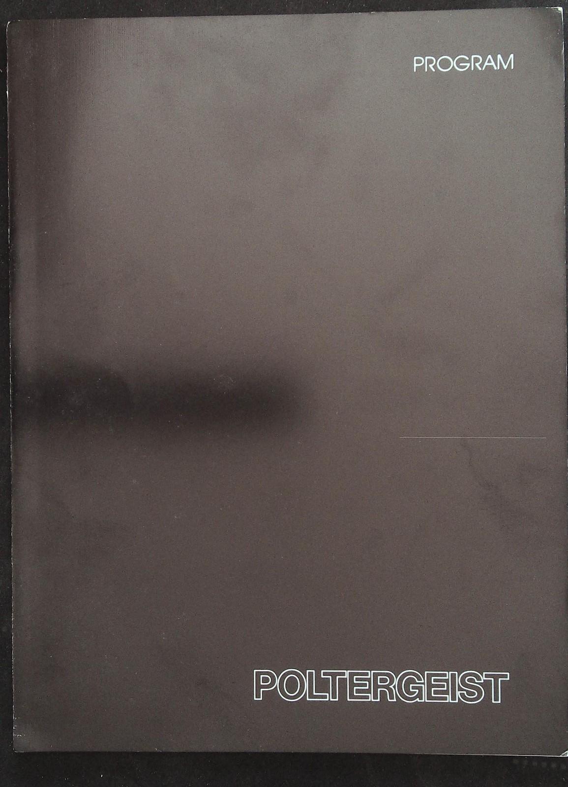 Poltergeist Screening Program 1982 Jobeth Williams, Craig T. Nelson, ultra rare!