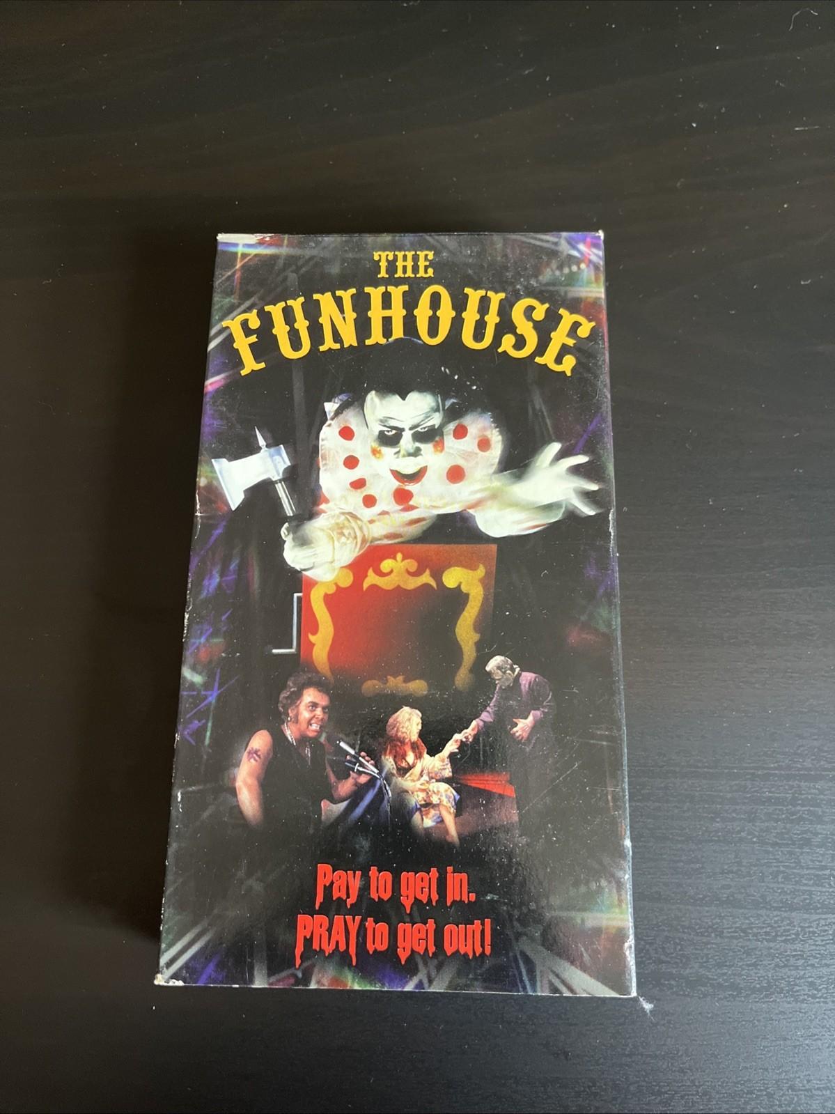 The Funhouse 1981 - VHS (GoodTimes Home Video, 1998) Tobe Hooper, Horror