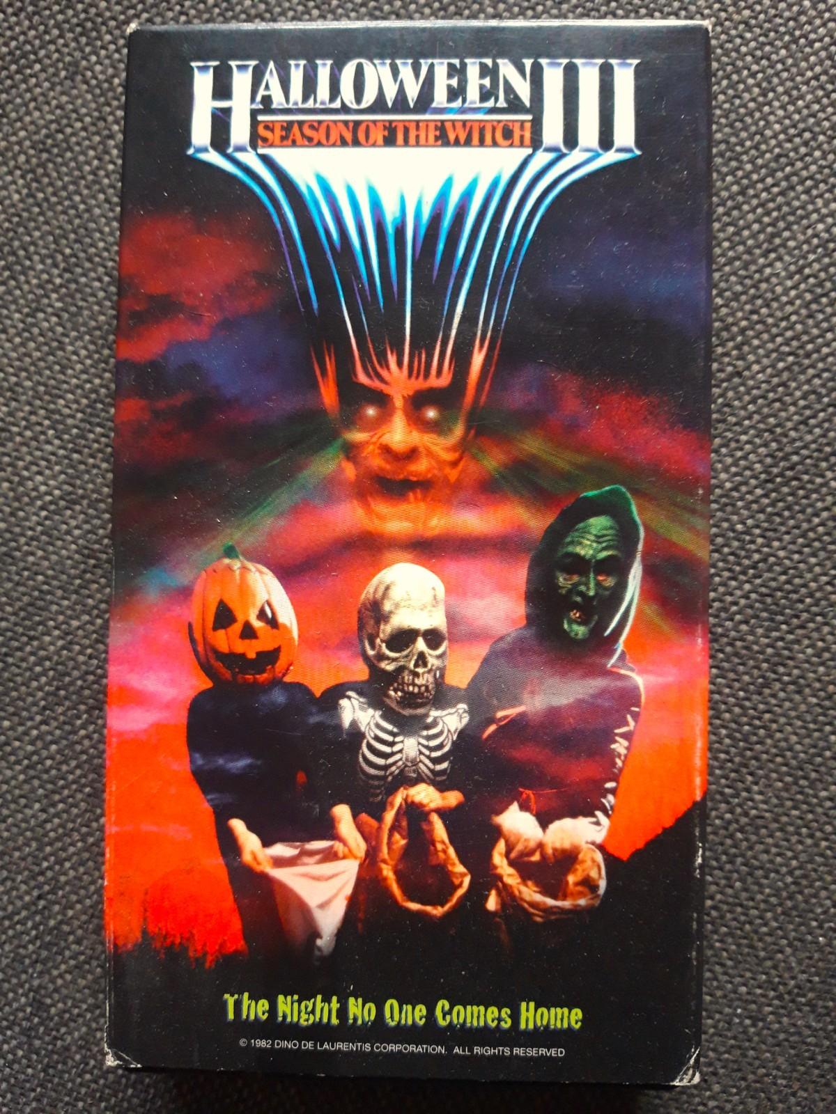 Halloween III Season Of The Witch (1982) VHS Rare OOP NTSC Cult Horror