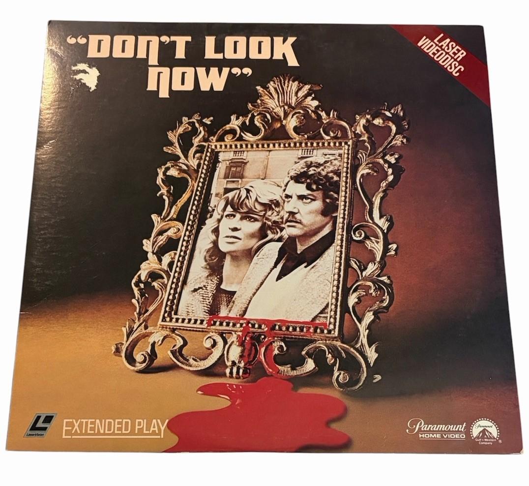 Don't Look Now 1973 LASERDISC Donald Sutherland Extended Play Tested
