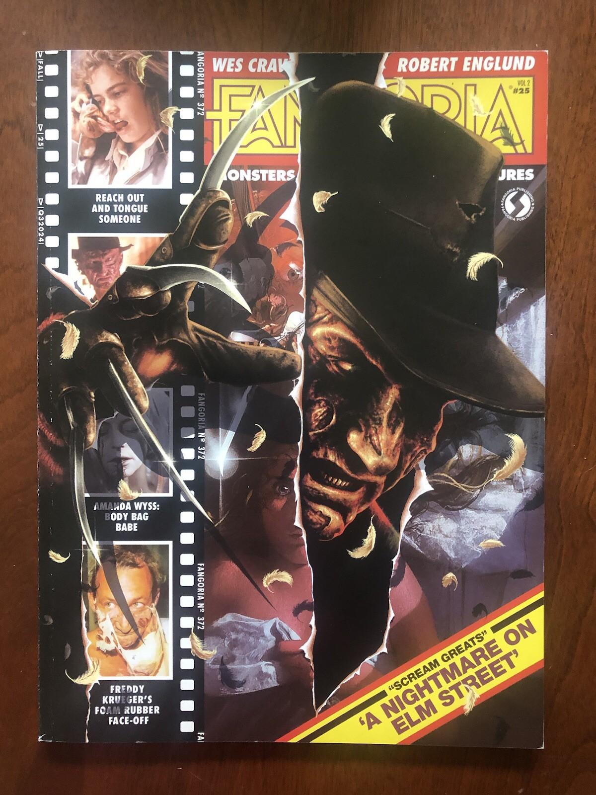 FANGORIA VOL 2 #25  "NIGHTMARE ON ELM STREET " Subscriber Cover
