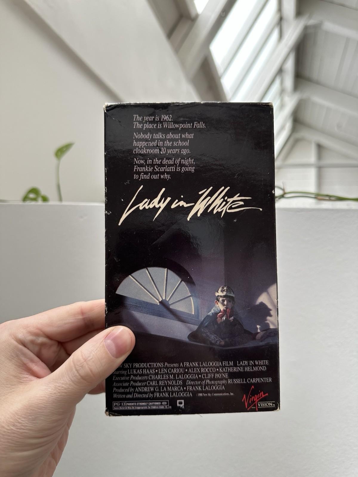 Lady In White (1988) VHS Video Lucas Haas Virgin Horror Mystery Fantasy RARE