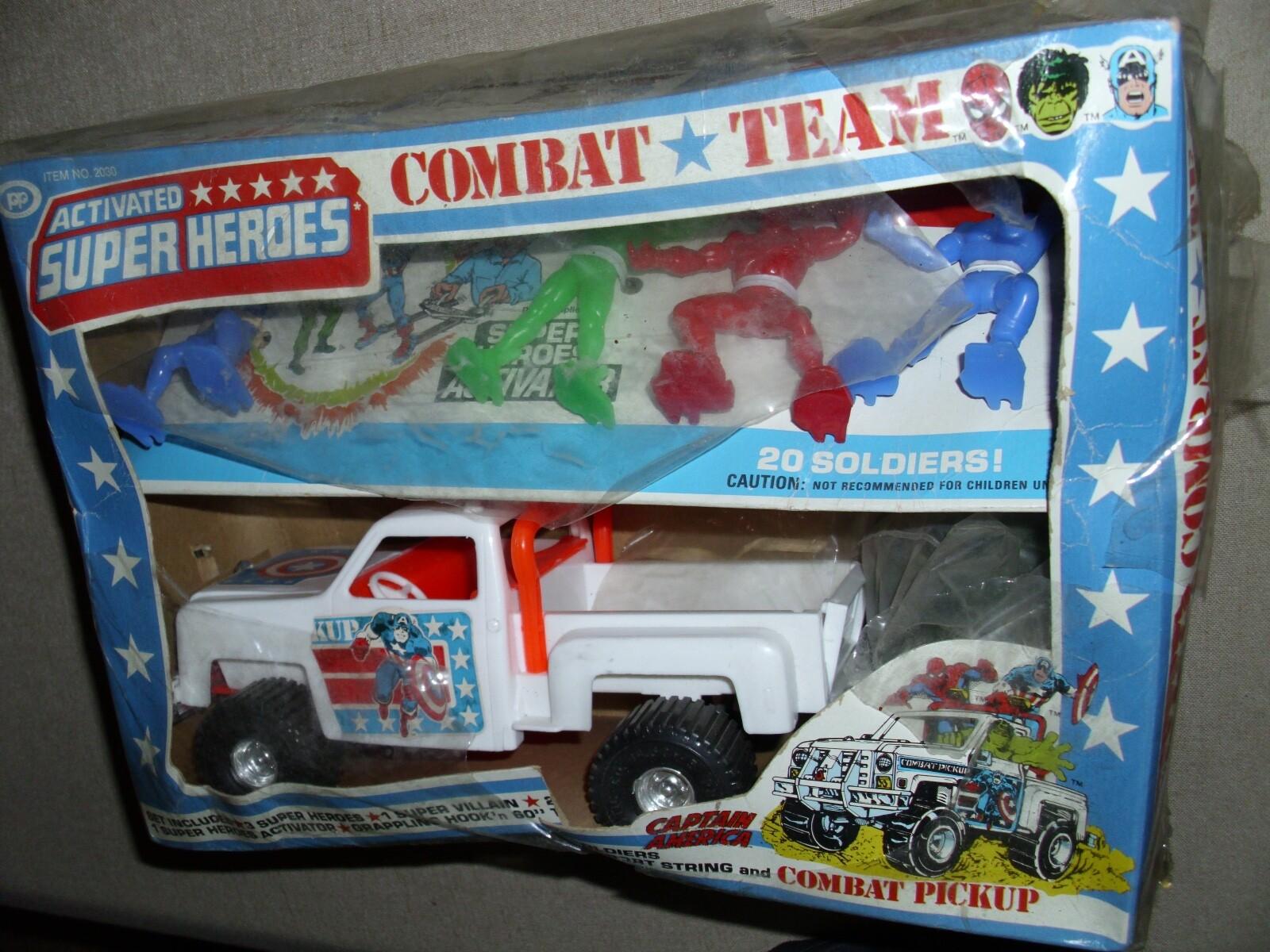 VINTAGE MARVEL SECRET WARS PLAYSET SUPER HEROES RARE MARVEL AVENGER NEW MIB 1982