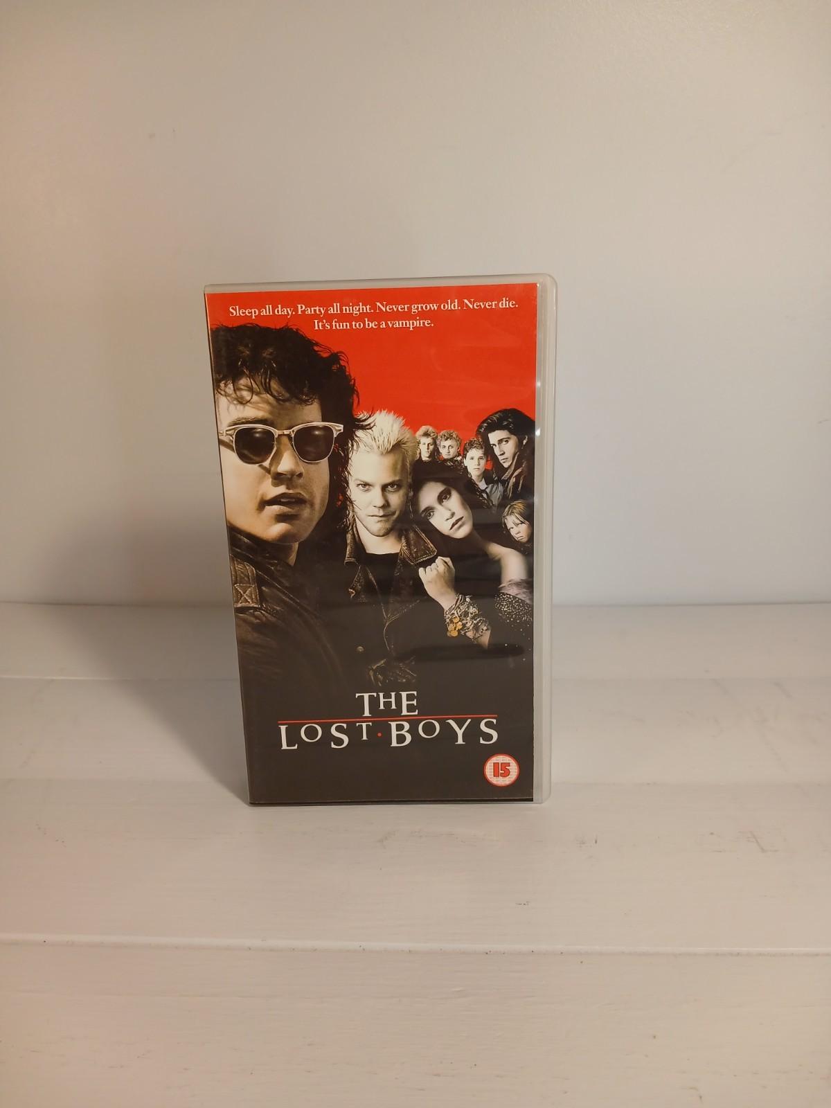 The Lost Boys VHS Video, Tape sealed / open box original release PAL UK