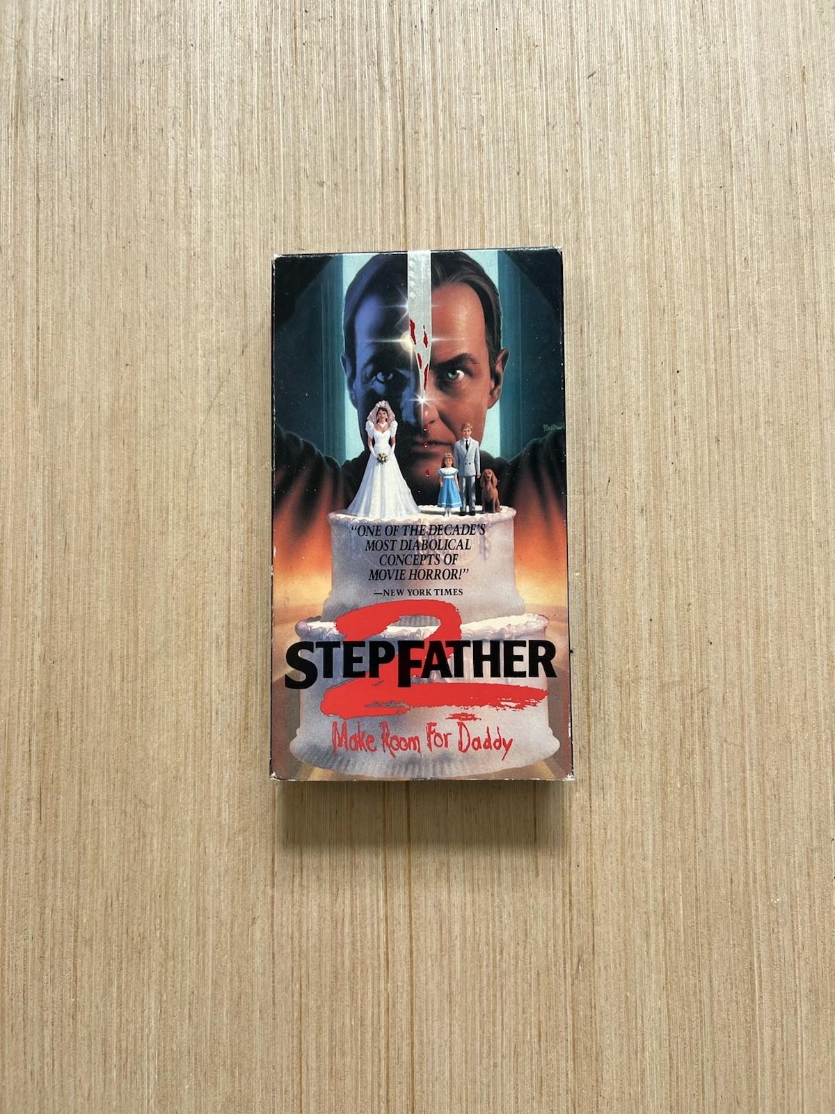 Stepfather 2 Make Room for Daddy VHS 1989 Rare
